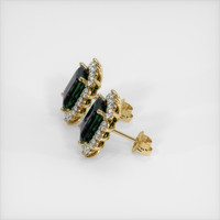 6.67 Ct.Tw. Gemstone Earrings, 18K Yellow Gold 3
