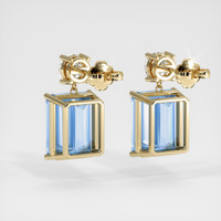 <span>5.98</span>&nbsp;<span class="tooltip-light">Ct.Tw.<span class="tooltiptext">Total Carat Weight</span></span> Gemstone Earrings, 14K Yellow Gold 4