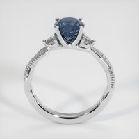 1.56 Ct. Sapphire Ring, Platinum 950 3