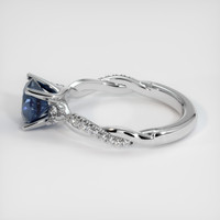 1.56 Ct. Sapphire Ring, Platinum 950 4