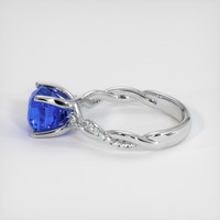 4.05 Ct. Sapphire Ring, Platinum 950 4
