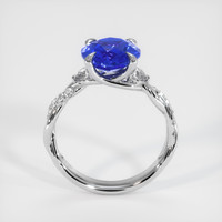 2.65 Ct. Blue Sapphire Ring, Platinum 950 3