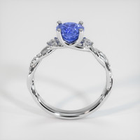 1.44 Ct. Blue Sapphire Ring, Platinum 950 3