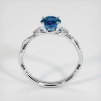 1.29 Ct. Sapphire Ring, Platinum 950 3
