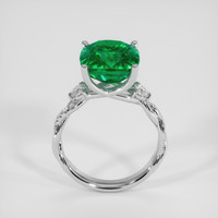 5.63 Ct. Emerald Ring, Platinum 950 3