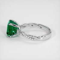 2.62 Ct. Emerald  Ring - Platinum 950