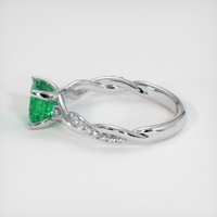 1.65 Ct. Emerald Ring, Platinum 950 4
