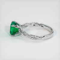 1.80 Ct. Emerald Ring, Platinum 950 4