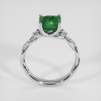 2.10 Ct. Emerald Ring, Platinum 950 3