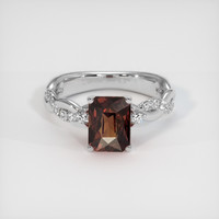 2.45 Ct. Gemstone Ring, Platinum 950 1