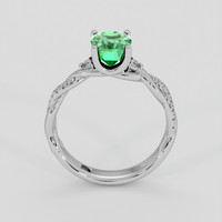 1.48 Ct. Green Tourmaline Ring, Platinum 950 3