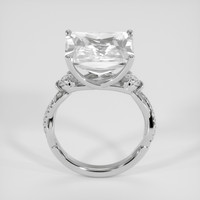 7.21 Ct. White Goshenite Ring, Platinum 950 3