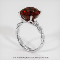 8.50 Ct. Gemstone Ring, Platinum 950 2