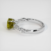 1.69 Ct. Gemstone Ring, Platinum 950 4