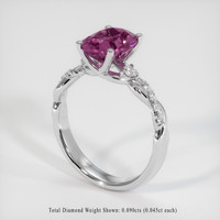 2.31 Ct. Gemstone Ring, Platinum 950 2