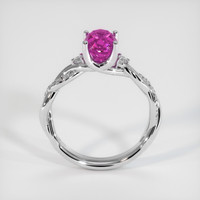 2.02 Ct. Pink Sapphire Ring, Platinum 950 3