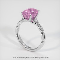 5.10 Ct. Sapphire Ring, Platinum 950 2