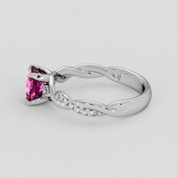 1.19 Ct. Pink Sapphire Ring, Platinum 950 4