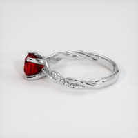 1.65 Ct. Ruby Ring, Platinum 950 4