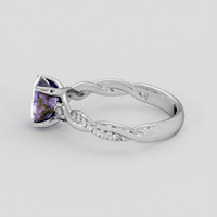 1.70 Ct. Violet Sapphire Ring, Platinum 950 4