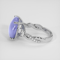 10.81 Ct. Blue Sapphire Ring, Platinum 950 4