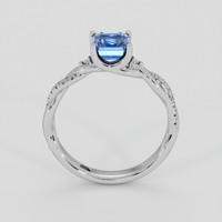 1.89 Ct. Blue Sapphire Ring, Platinum 950 3