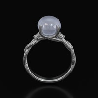 5.40 Ct. Sapphire Ring, Platinum 950 3