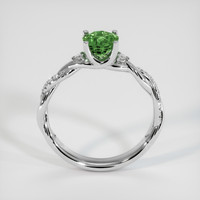 1.10 Ct. Green Sapphire Ring, Platinum 950 3