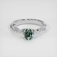 1.16 Ct. Sapphire Ring, Platinum 950 1