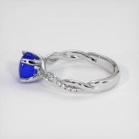 2.50 Ct. Sapphire Ring, Platinum 950 4