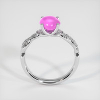 2.25 Ct. Pink Sapphire Ring, Platinum 950 3