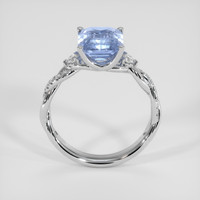 3.03 Ct. Blue Sapphire Ring, Platinum 950 3