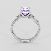 1.52 Ct. Purple Sapphire Ring, Platinum 950 3