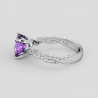 1.77 Ct. Purple Sapphire Ring, Platinum 950 4
