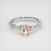 0.95 Ct. Sapphire Ring, Platinum 950 1