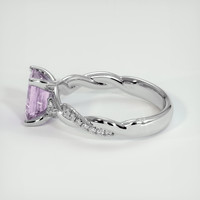 2.01 Ct. Pink Sapphire Ring, Platinum 950 4