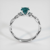 0.83 Ct. Sapphire Ring, Platinum 950 3