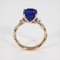 3.22 Ct. Sapphire Ring, 14K Rose Gold 3