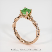 1.08 Ct. Gemstone Ring, 14K Rose Gold 2