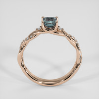 0.76 Ct. Alexandrite Ring, 14K Rose Gold 3