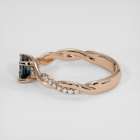 0.76 Ct. Alexandrite Ring, 14K Rose Gold 4