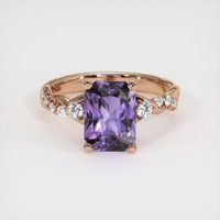 2.67 Ct. Gemstone Ring, 14K Rose Gold 1