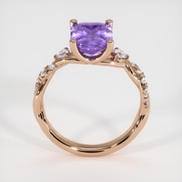 2.67 Ct. Gemstone Ring, 14K Rose Gold 3