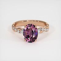 2.31 Ct. Gemstone Ring, 14K Rose Gold 1