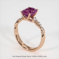 2.31 Ct. Gemstone Ring, 14K Rose Gold 2