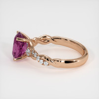 2.31 Ct. Gemstone Ring, 14K Rose Gold 4