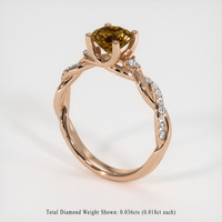 1.02 Ct. Gemstone Ring, 14K Rose Gold 2