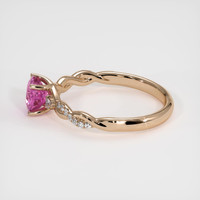 1.36 Ct. Sapphire Ring, 14K Rose Gold 4