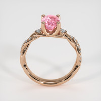 2.09 Ct. Sapphire Ring, 14K Rose Gold 3