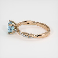 2.09 Ct. Sapphire Ring, 14K Rose Gold 4